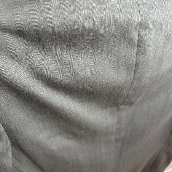 Hardwick Clothes Mens 42L Grey Pinstripe Suit Jacket Blazer Crafted‎ in USA - Picture 7 of 15